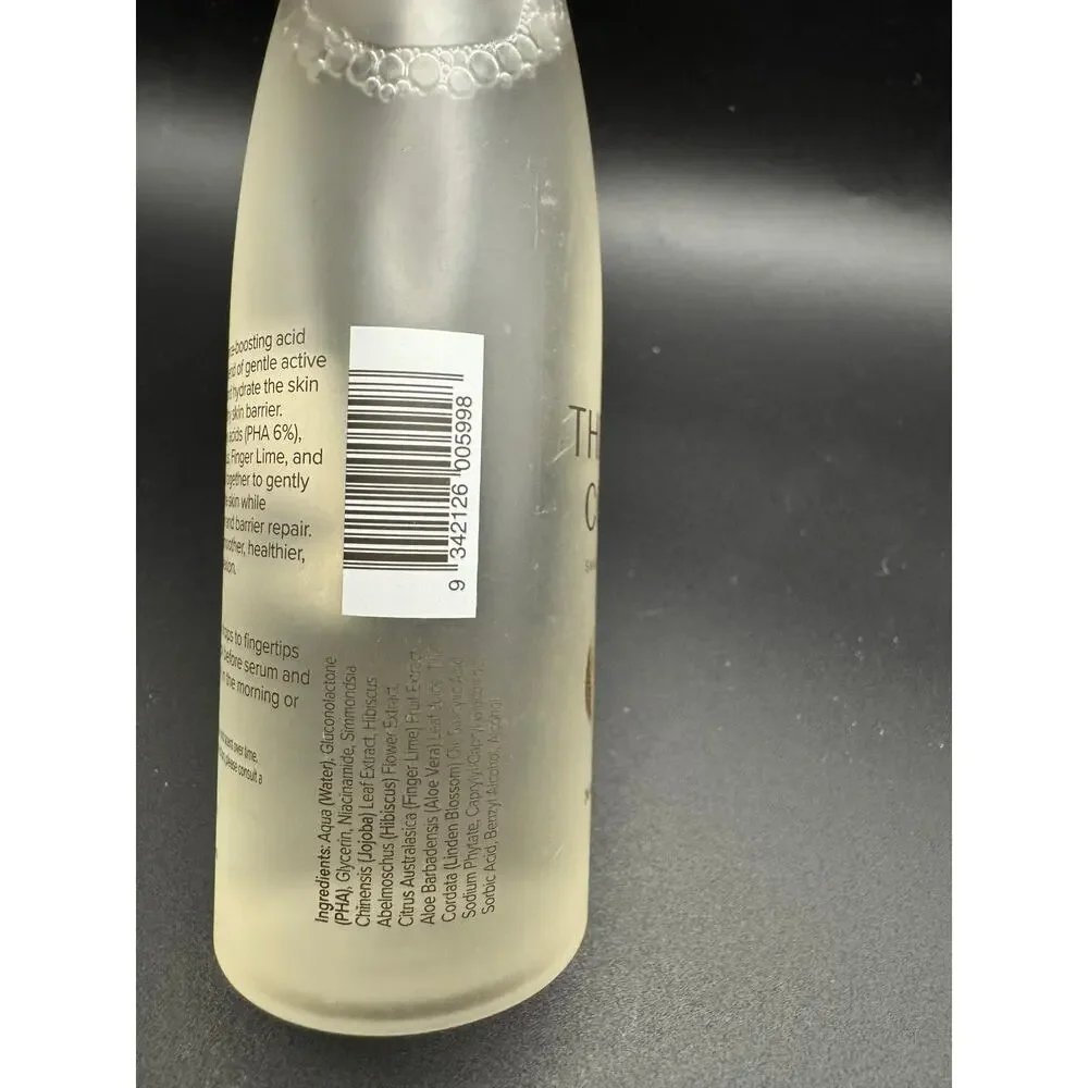 The Jojoba Co. Daily Glow Exfoliating PHA Facial Tonic 4.2 Oz/125 mL NWOB